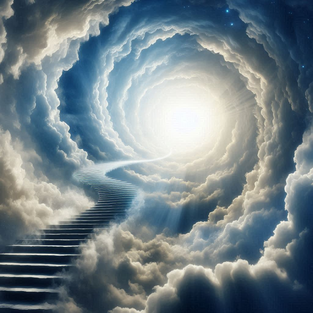 Image of a stairway to heaven